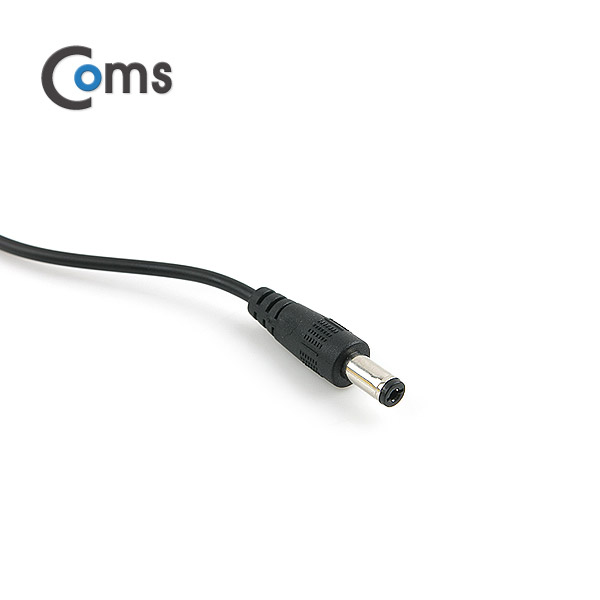 Coms DC 전원 변환 케이블(스프링) 5.5(2.1) M /3.5(1.5) M 꺾임형(꺽임)