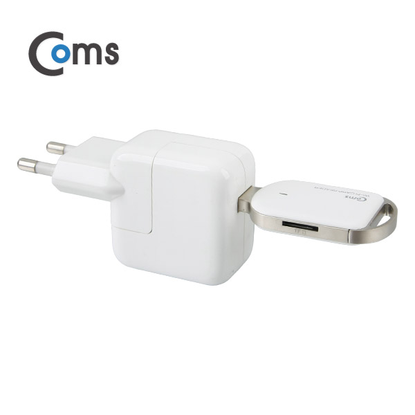 Coms Wi-Fi 무선 카드리더기/스토리지 (무선 WiFi) Micro SD 전용 / USB2.0