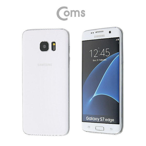 Coms 목각 폰(mock-up), 갤S7 엣지/White/모형