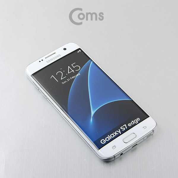 Coms 목각 폰(mock-up), 갤S7 엣지/White/모형