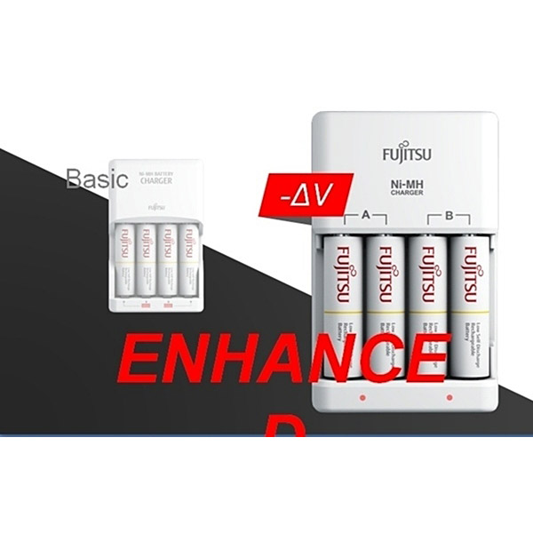 FUJITSU 스마트 에네루프 급속 충전기 / 4알 / FCT345F *충전지 별매