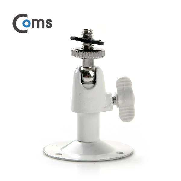 Coms CCTV용 거치대(Metal/White), 1관절 5cm