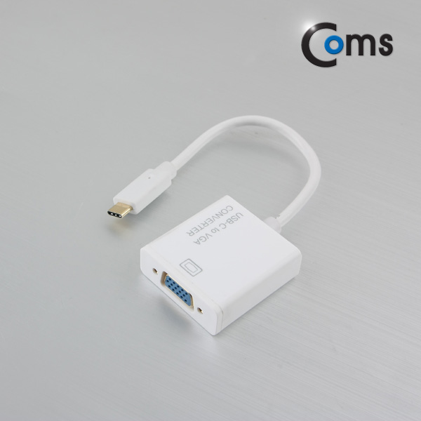 Coms USB 3.1 컨버터(Type C), VGA 변환
