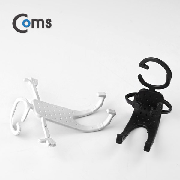 Coms 스마트폰 홀더(Flexible), Black/플렉시블
