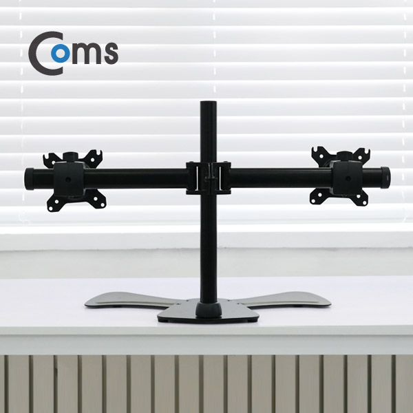 Coms 듀얼 모니터 거치대 (자유배치형) / 일관절형, 1개당 최대하중 5kg