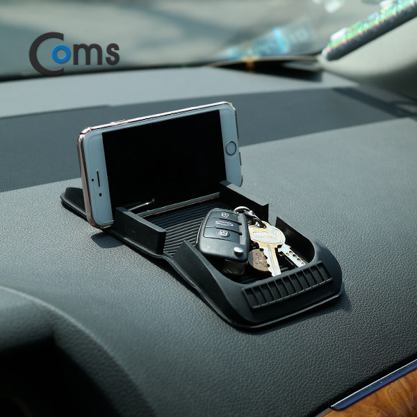 Coms 차량용 거치대, 대쉬보드거치, 흡착매트