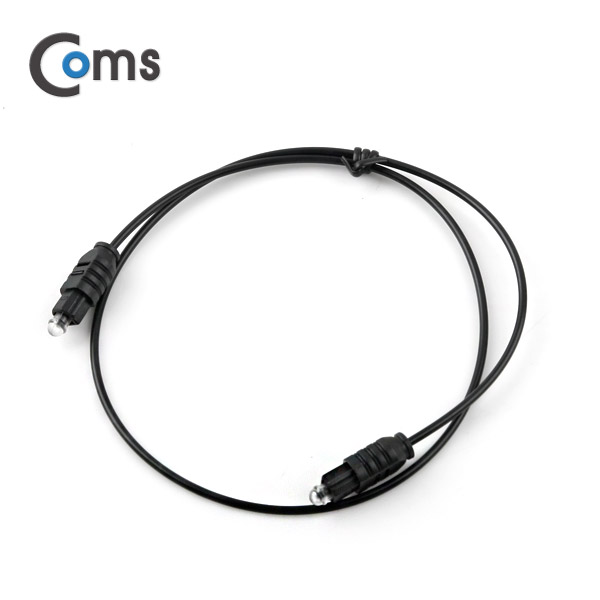 Coms 오디오광 Optical 케이블(2∮/각-각), 50cm