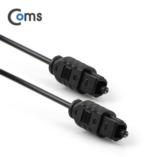 Coms 오디오광 Optical 케이블(2∮/각-각), 50cm