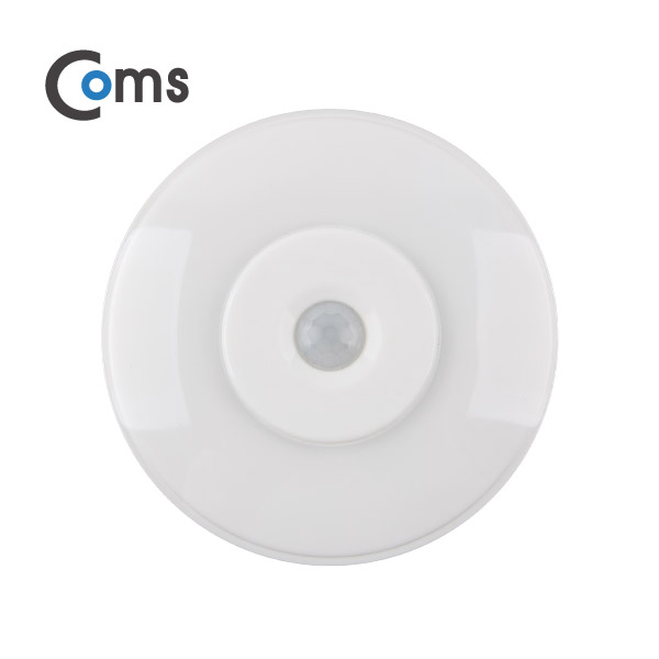 Coms 램프(센서등 감지형) 절전형 원형 수동/자동 선택 스위치(AAAx3EA)