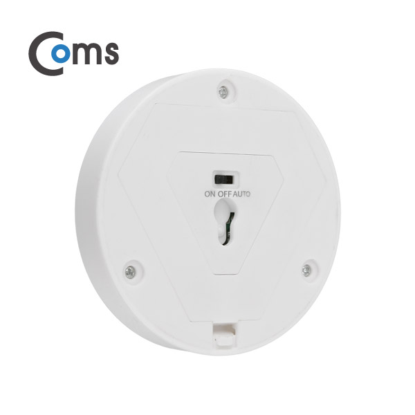 Coms 램프(센서등 감지형) 절전형 원형 수동/자동 선택 스위치(AAAx3EA)