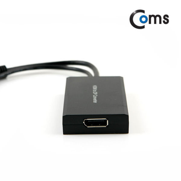 Coms HDMI 컨버터(HDMI -> Displayport), HDMI 1.4/DP 1.2 지원