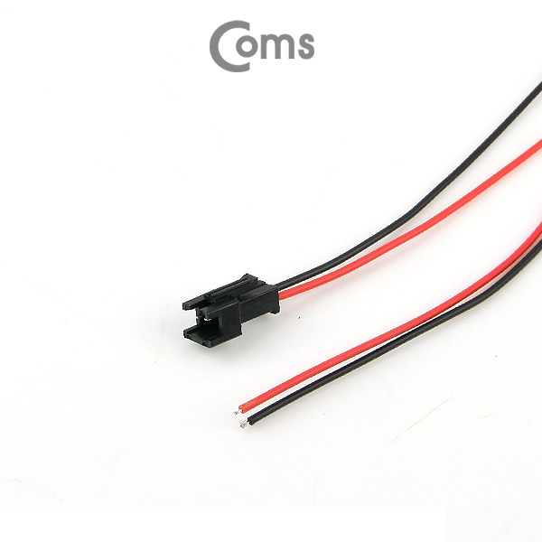 Coms 점퍼 / 점퍼선 케이블(2P) 연장 30cm, Red/Black