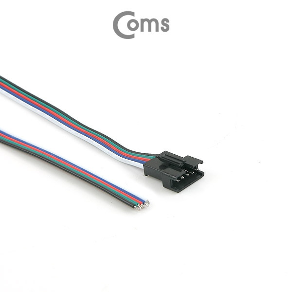 Coms 점퍼 / 점퍼선 케이블(5P) 연장 30cm, Red/Black/Green/Blue/White
