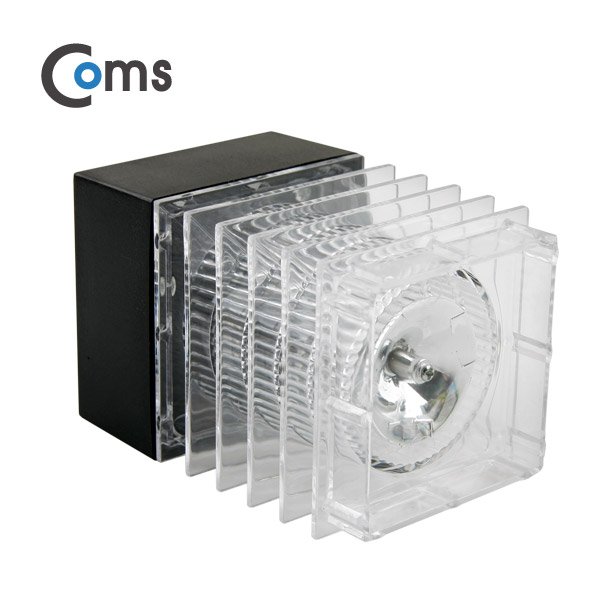 Coms 태양광 정원등/가든램프 (LED/White), Silver(스테인레스 재질) / LED 램프