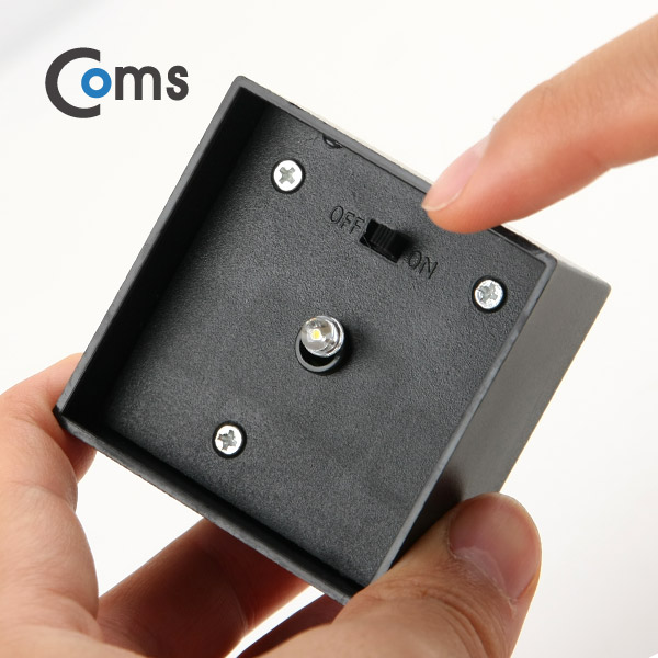 Coms 태양광 정원등/가든램프 (LED/White), Black / LED 램프