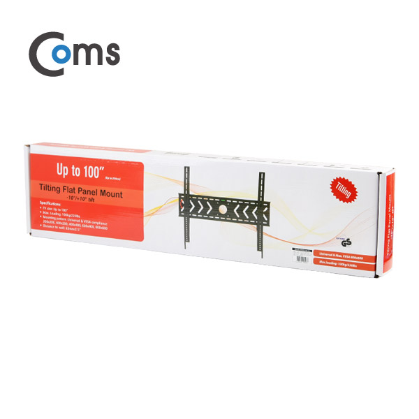 Coms TV 벽걸이 거치대 100형(up to 254cm) 최대하중 100kg