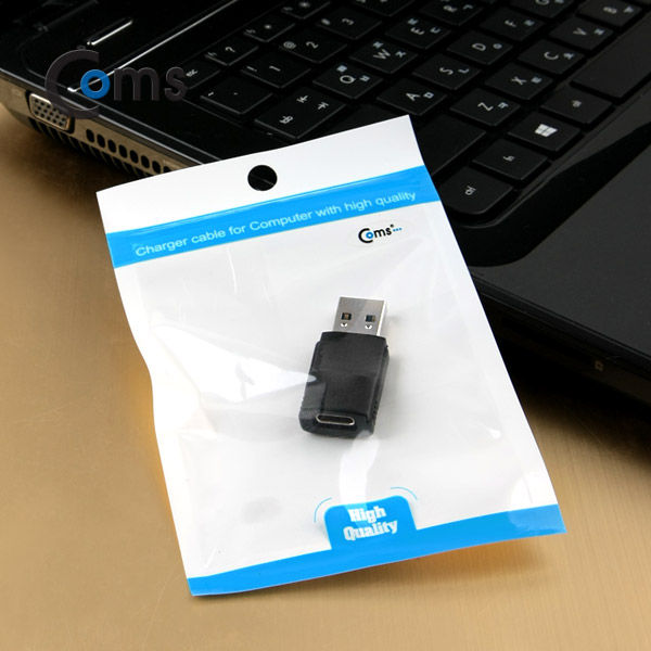 Coms USB 3.1 변환 젠더(Type C), USB 3.0 A(M)