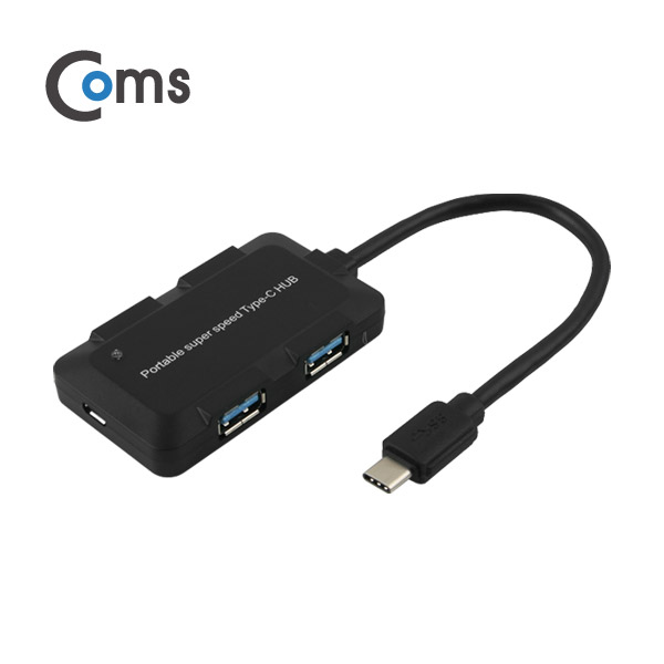 Coms USB 3.1 허브(Type C) USB 4Port