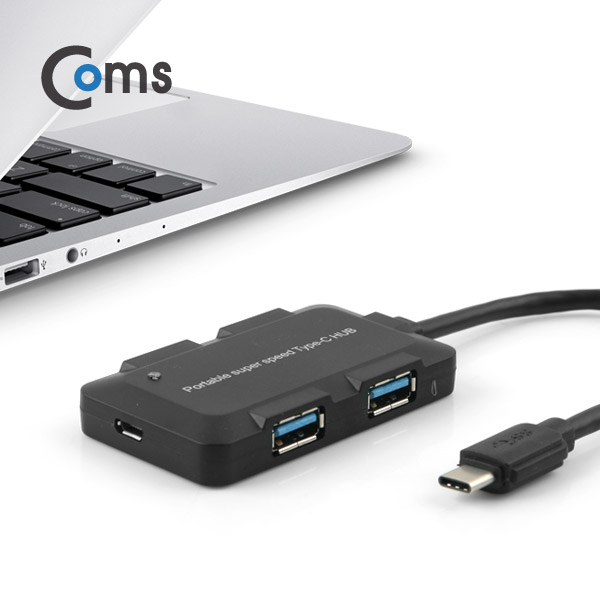 Coms USB 3.1 허브(Type C) USB 4Port