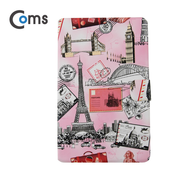 Coms 스마트폰 확대경, 2~4배 (핑크 일러스트)