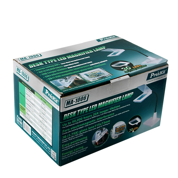 PROKIT (MA-106F), LED 확대경 램프, DC18V 0.22A
