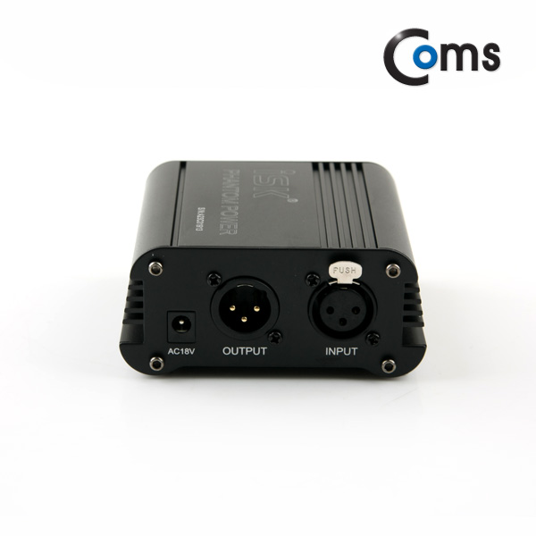 Coms 팬텀 파워, 콘덴서 마이크 전원공급용