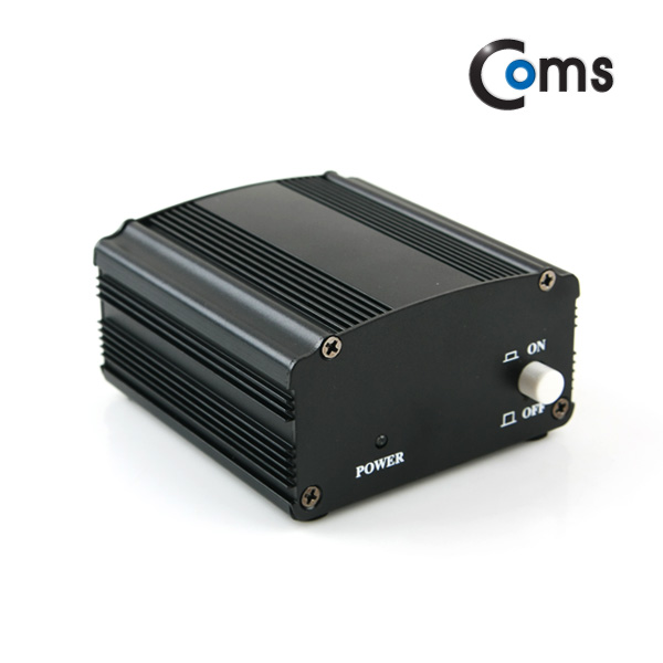 Coms 팬텀 파워, 마이크 증폭 / AC 18V 아답터 포함