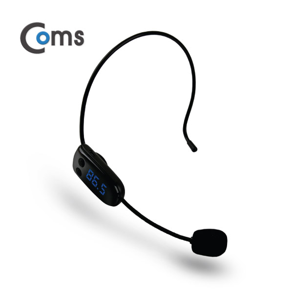 Coms FM 무선 마이크(헤드셋형/무선/FM 방식)