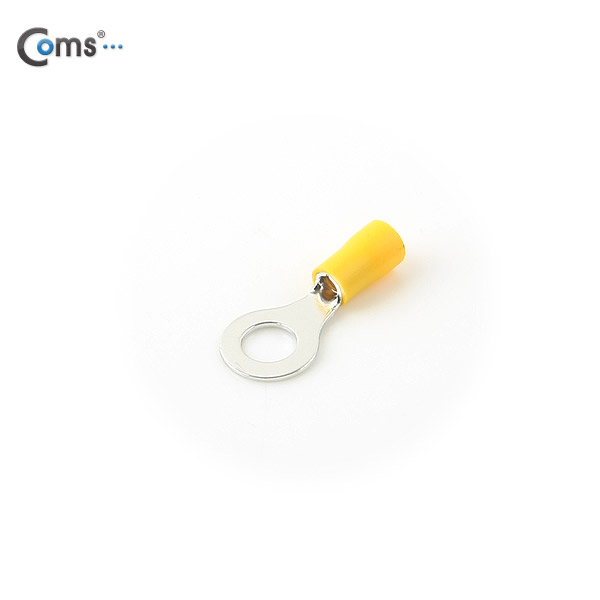 Coms 터미널(100pcs)/ Ring단자, RVS 5.5-8 / 노랑