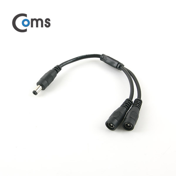 Coms DC 전원 변환 젠더/20cm, 12V 선 Plug/Jack*2