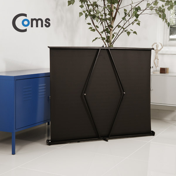 Coms 프로젝터 스크린 127cm(50형) 스탠드형