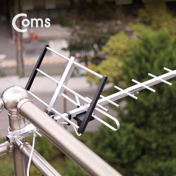 Coms 안테나 수신기 디지털 TV 실외용/안테나 케이블 미포함 (조립 필요)