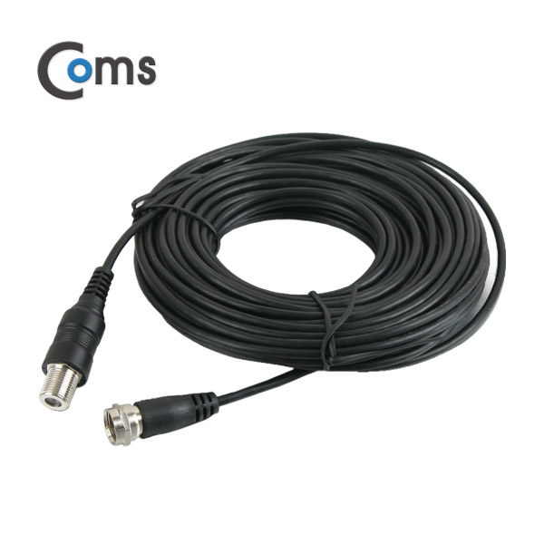 Coms 안테나 케이블(연장) 5M, 안테나 전용(2C2V) 검정