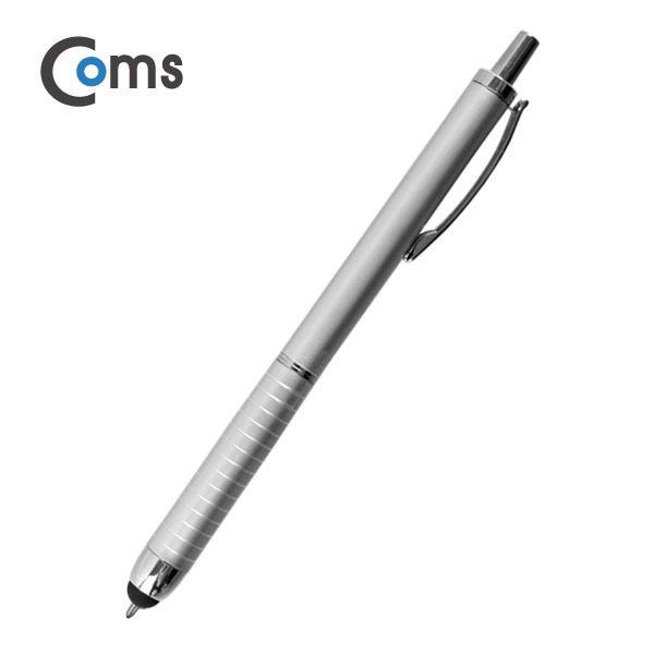 Coms 터치펜 정전식(볼펜 포함), Silver