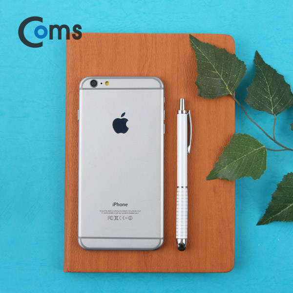 Coms 터치펜 정전식(볼펜 포함), White