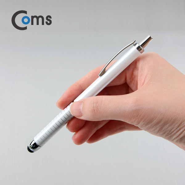 Coms 터치펜 정전식(볼펜 포함), White