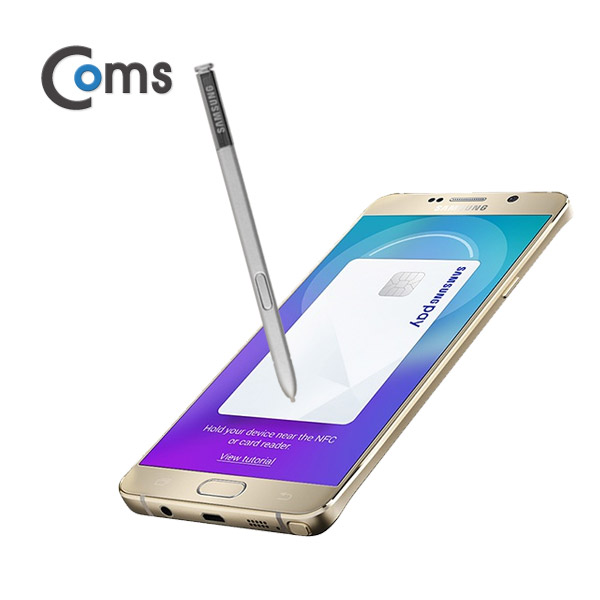 Coms 터치펜 정전식(갤노트5 전용), Gray