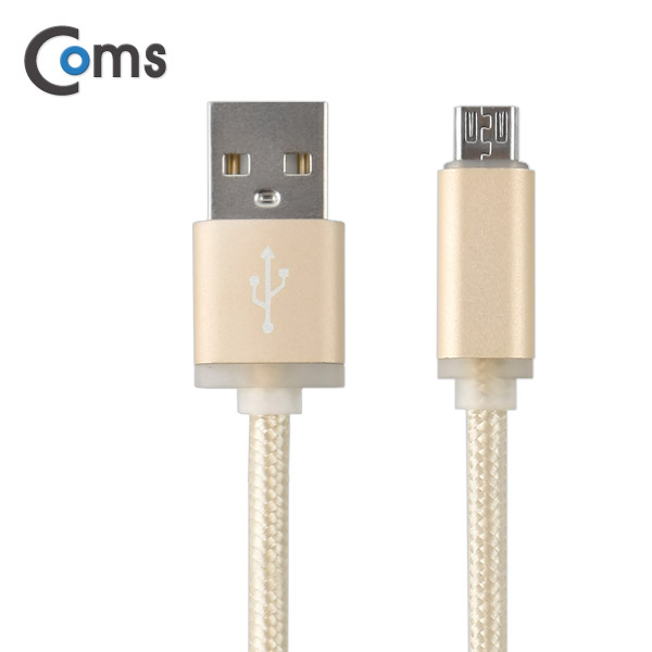 Coms 안드로이드 케이블 USB/Micro USB 5Pin(LED), 1M