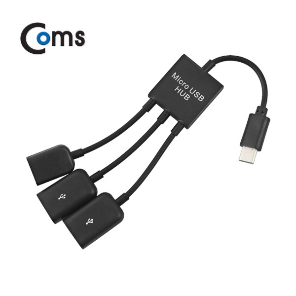 Coms USB 3.1 허브(Type C), USB 2P/Micro 1P