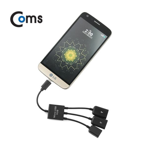 Coms USB 3.1 허브(Type C), USB 2P/Micro 1P