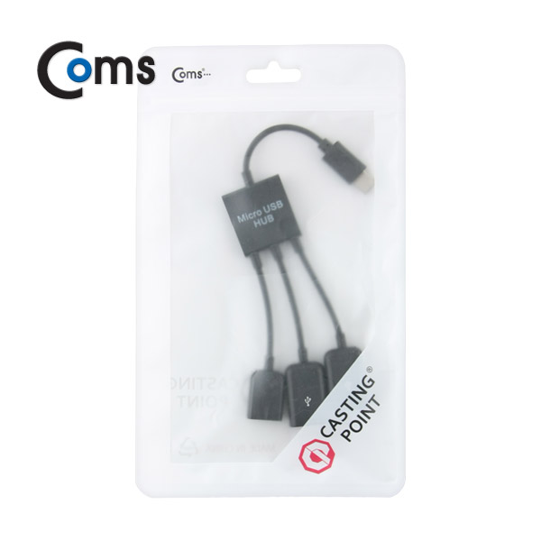 Coms USB 3.1 허브(Type C), USB 2P/Micro 1P
