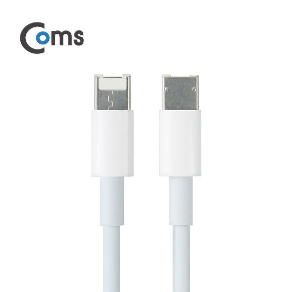 Coms IOS/안드로이드 듀얼 케이블 (5핀/8핀) 양면겸용, 약 50cm