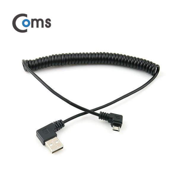 Coms USB/Micro USB(B) 케이블(스프링) 20cm~1.5M