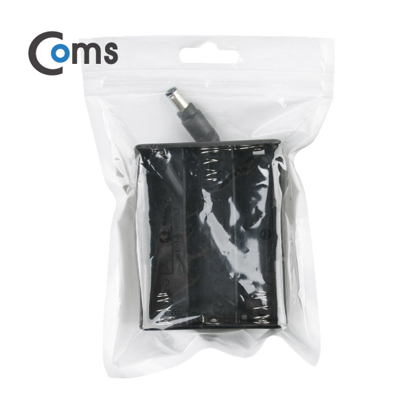 Coms 배터리 홀더(18650) 3구/DC 5.5(M) 60cm, Plug