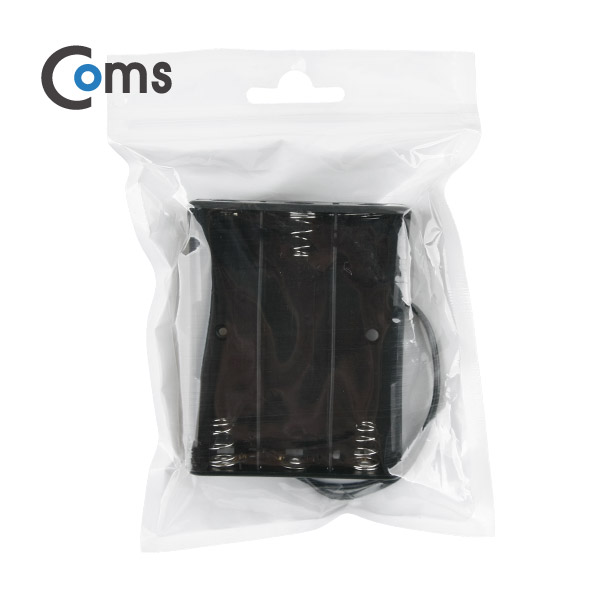Coms 배터리 홀더(18650) 3구/DC 5.5(M) 15cm, Plug