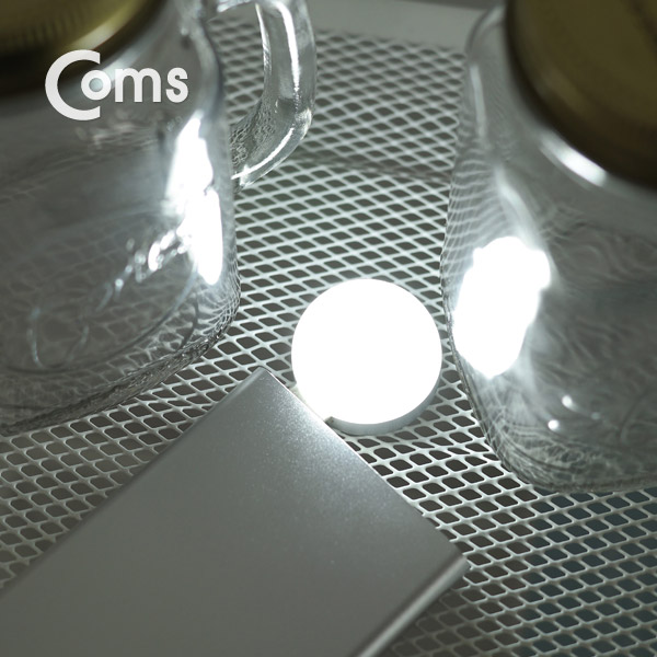 Coms USB LED 램프(전구형), short, 측면 USB