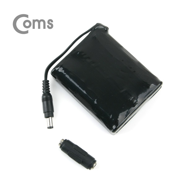 Coms 18650 충전지 팩(I자형), DC12V/2.6Ah / 3.7V/2600mA*3ea