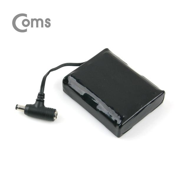Coms 18650 충전지 팩(T자형), DC12V/2.6Ah / 3.7V/2600mA*3ea