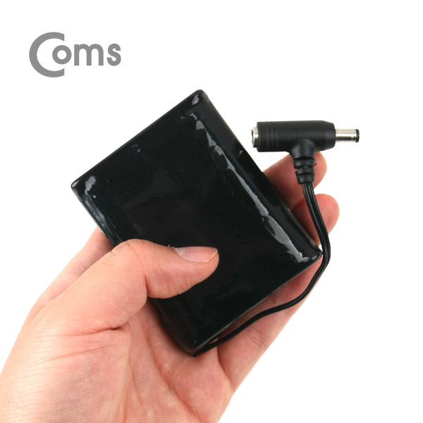 Coms 18650 충전지 팩(T자형), DC12V/2.6Ah / 3.7V/2600mA*3ea