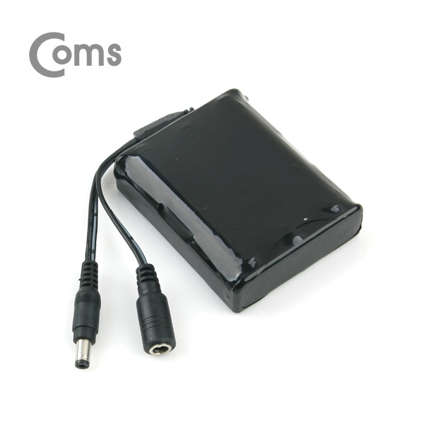 Coms 18650 충전지 팩(Y자형), DC12V/2.6Ah / 3.7V/2600mA*3ea